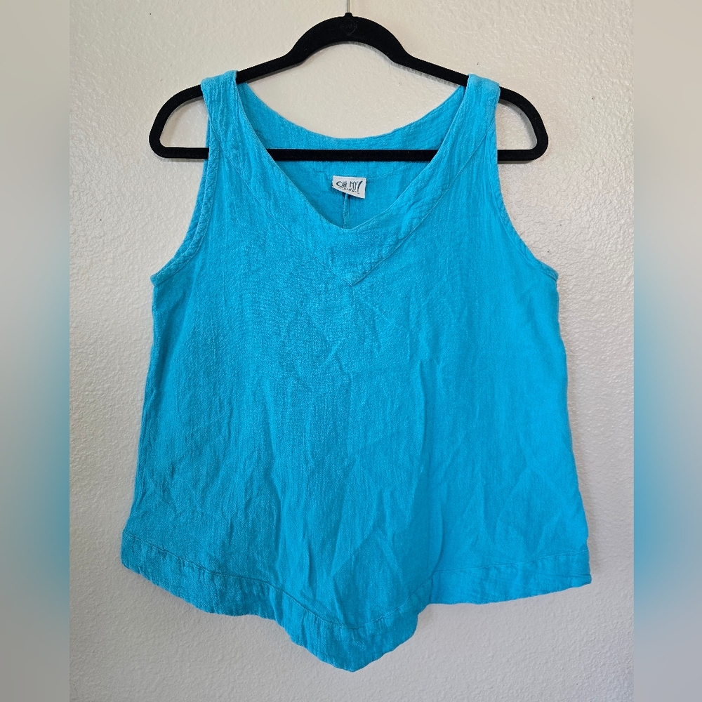 Oh My Gauze! Blue Julie Blouse